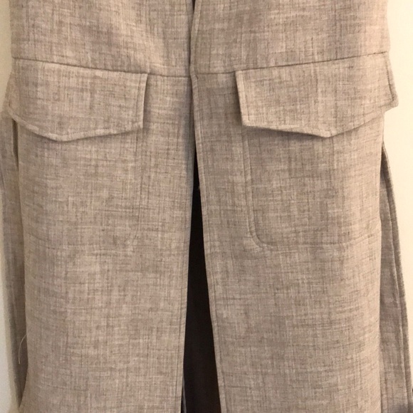 Gray duster vest - Picture 2 of 6